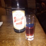 Stiegl + Zirbenschnarps