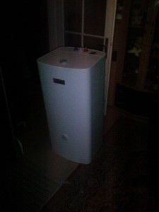 leck geschlagener Boiler